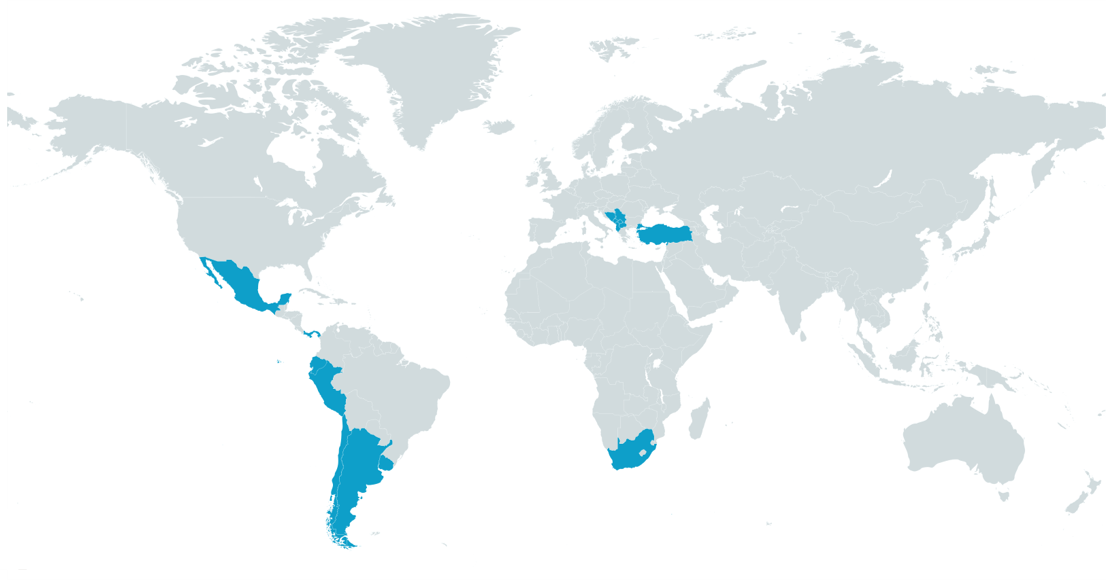 World map - orphan drugs market access